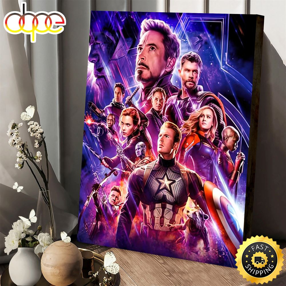 Avengers Endgame Marvel Studios 2023 Poster Canvas.jpg
