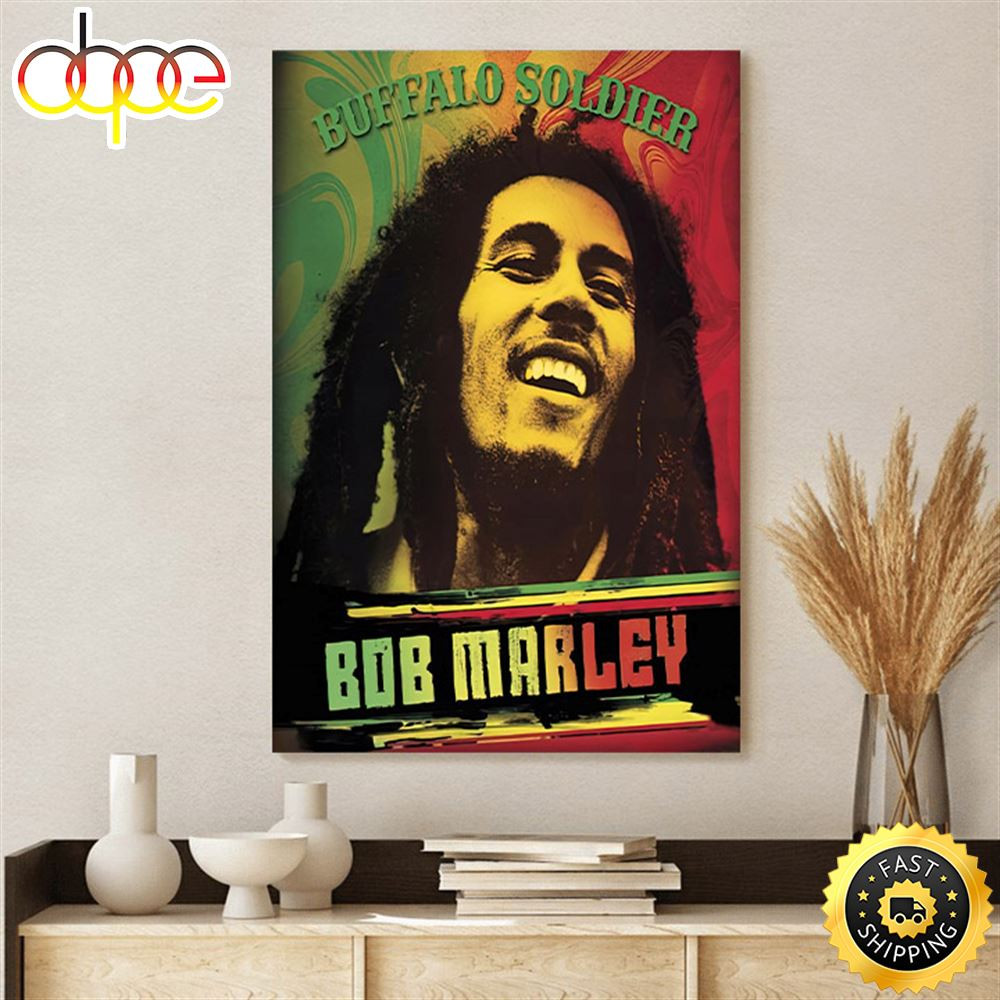 Bob Marley Buffalo Soldier Poster Wallpaper Canvas.jpg