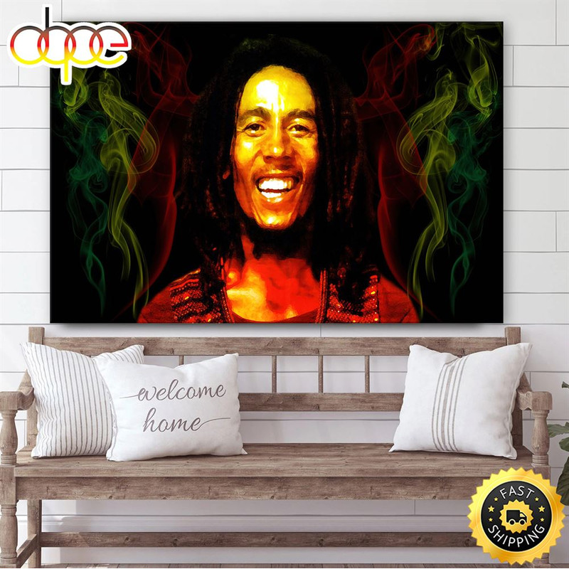 Bob Marley Legend & Legacy Reggae Poster Canvas.jpg