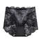 Women Floral Lace Panties Briefs Transparent High Rise Knickers Sexy Brief Underwear