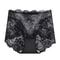 Women Floral Lace Panties Briefs Transparent High Rise Knickers Sexy Brief Underwear