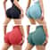 High Waisted Exercise Fitness Shorts For Women Butt Lifting Gym Running Yoga Shorts 6