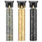 Professional T9 Hair Clipper Vintage Rechargeable Trimmer Shaver For Men Dragon Buddha Design 0