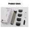 Professional T9 Hair Clipper Vintage Rechargeable Trimmer Shaver For Men Dragon Buddha Design 3