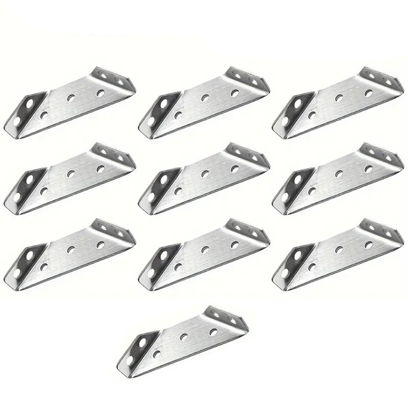 Thickened Stainless Steel Angle Code 90 Right Angle Fixed Bracket For Furniture Connectors Joints 5