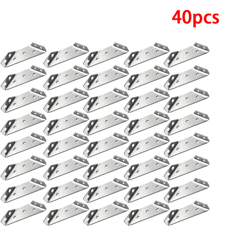 Thickened Stainless Steel Angle Code 90 Right Angle Fixed Bracket For Furniture Connectors Joints 7