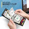 Slim Smart Wallet For Men RFID Blocking Bifold Leather Wallet With Card Holder Money Clip 5