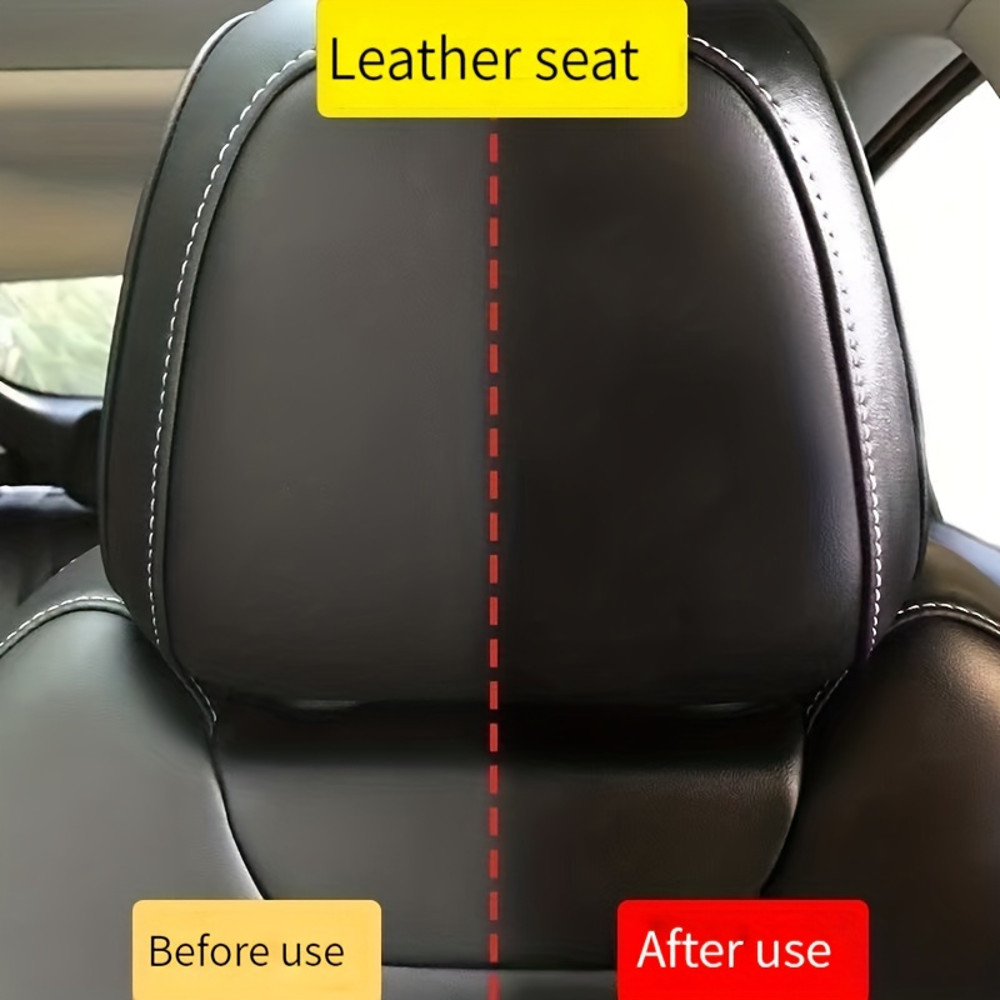 Premium Leather Seat Maintenance Cream Interior Stain Removal Refurbished Leather Care 4
