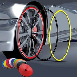 universal car rim protect strip wheel edge protector car wheel sticker tire protection care covers car styling