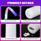 Bulk Colorful RGB LED Glow Sticks, Foam Cheer Tubes for Parties, Weddings & Dark Light Events