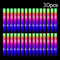 Bulk Colorful RGB LED Glow Sticks, Foam Cheer Tubes for Parties, Weddings & Dark Light Events