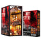 Detective Train Mystery DIY Book Nook 3D Wooden Dollhouse Puzzle with Touch Light Bookshelf Inser