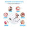 Premium Metal Tongue Scraper Cleaner Stainless Steel Tongue Brush For Adults  Kids Portable  Hygien 2