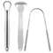 Premium Metal Tongue Scraper Cleaner Stainless Steel Tongue Brush For Adults  Kids Portable  Hygien 4