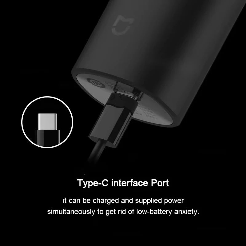 XIAOMI Mijia Hair Clipper For Men Electric Sideburns Shaver Wireless Hair Cutting Trimmer For Barb