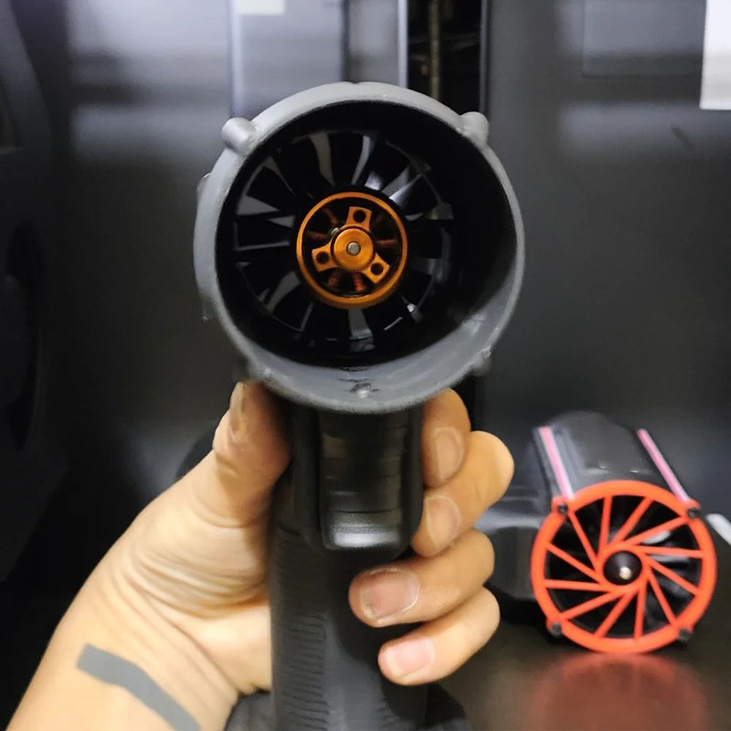 Powerful Handheld Air Dryer Turbo Jet Fan Electric Blower For Car Wash  Snow Removal 3