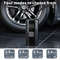 Air Compressor For Car Tires Fast Digital Tire Inflator Pump With Accurate Pressure Gauge LED Light 3