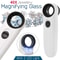 Handheld Magnifier With Dual LED Lights HD Glass Lens For Jewelry Diamond Jade And Mirror Inspectio 1