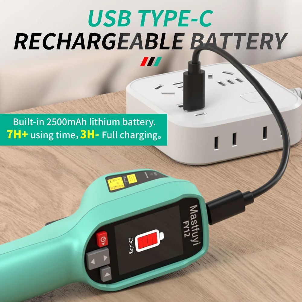 Handheld Thermal Imager Rechargeable Infrared Camera Durable Waterproof Dustproof Design 5