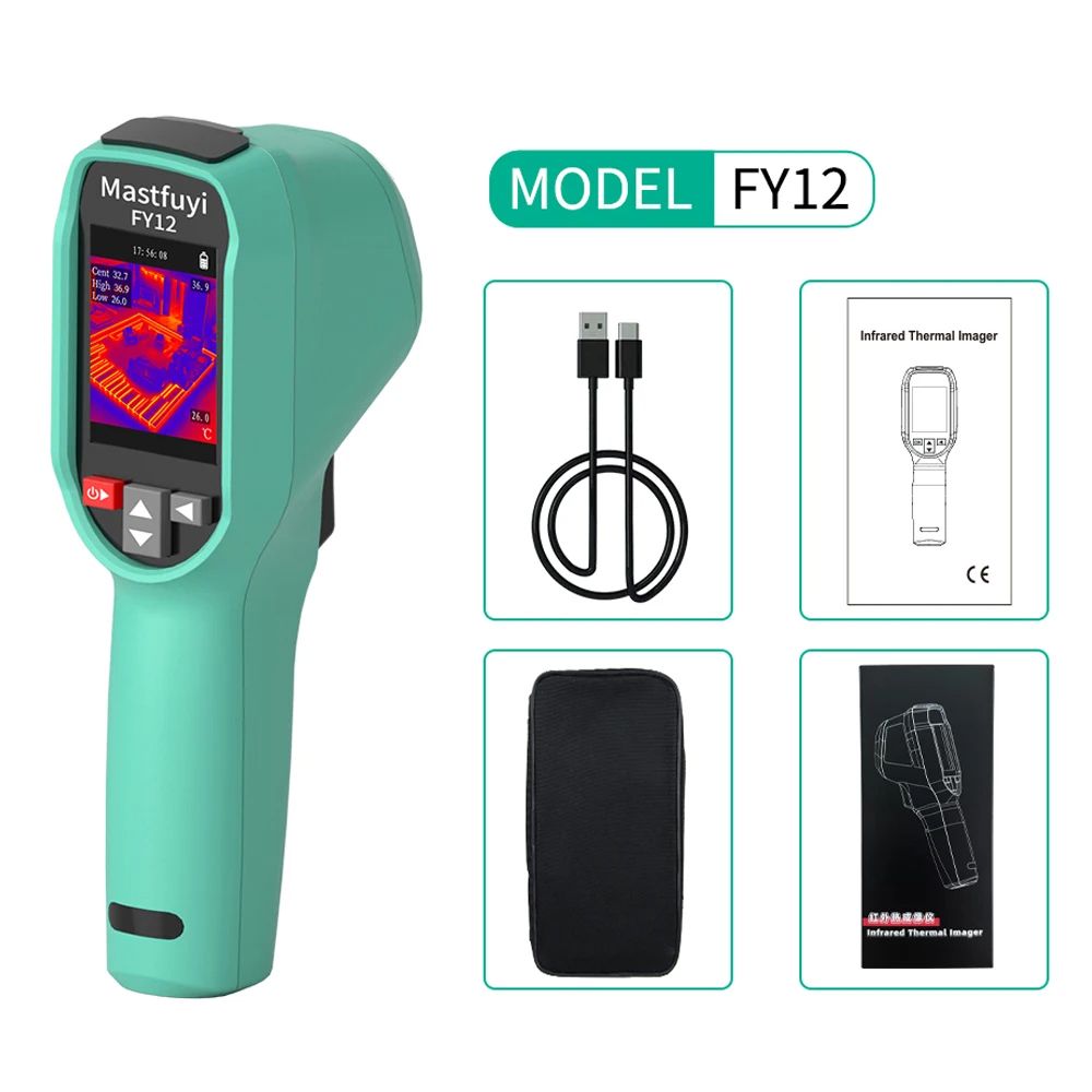 Handheld Thermal Imager Rechargeable Infrared Camera Durable Waterproof Dustproof Design 6