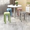 Hot Sales Home Dining Room Chairs Simple Plastic Stool Chairs Set Modern Stackable Seating For Kitc 2