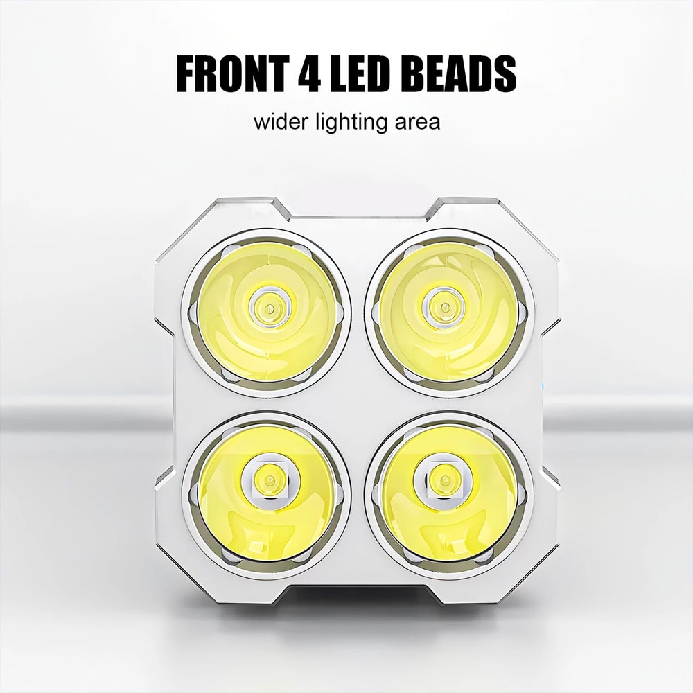 High Power Rechargeable Flashlight Ultimate SelfDefense Tool With Tactical Features 1