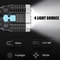 High Power Rechargeable Flashlight Ultimate SelfDefense Tool With Tactical Features 3