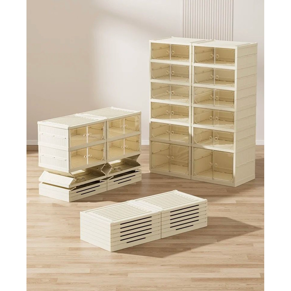 Top Quality Stackable Shoe Cabinet Portable Design Organizer Stand Holder For SpaceSaving Shoes Sto 0