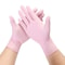 Pink Disposable Nitrile Gloves LatexFree PowderFree For Household Cleaning Salon Kitchen And Work U 1