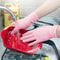 Pink Disposable Nitrile Gloves LatexFree PowderFree For Household Cleaning Salon Kitchen And Work U 4