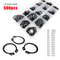 65mn Steel Retaining Clip Snap Ring 520mm GB894 Black CType External Circlip For Bearing Shaft 4