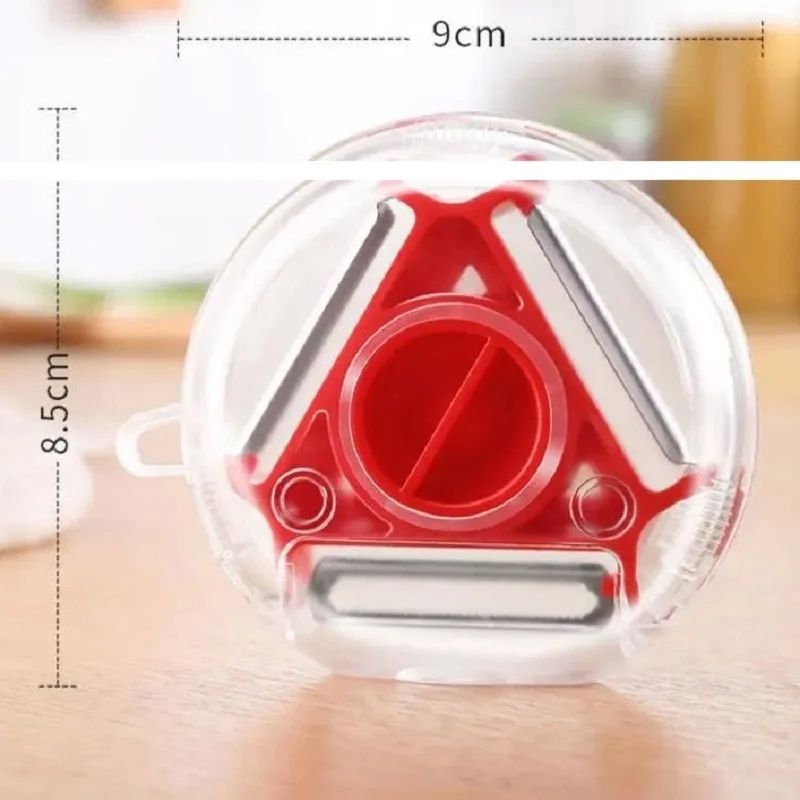 Vegetable Peeler Set Magic Trio Slicer Shredder Julienne Cutter Multi Blade Stainless Steel Zester  2
