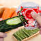 Vegetable Peeler Set Magic Trio Slicer Shredder Julienne Cutter Multi Blade Stainless Steel Zester  0