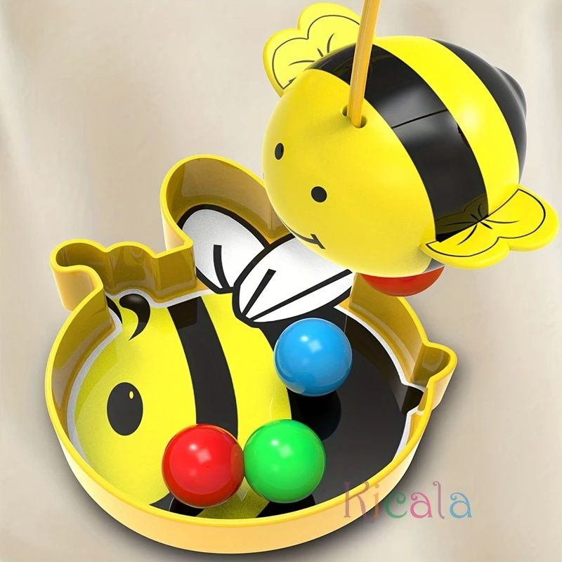 Little Bumblebee Magnetic Fishing Puzzle Board Game Educational Toy For Kids Family Interactive Pla 3