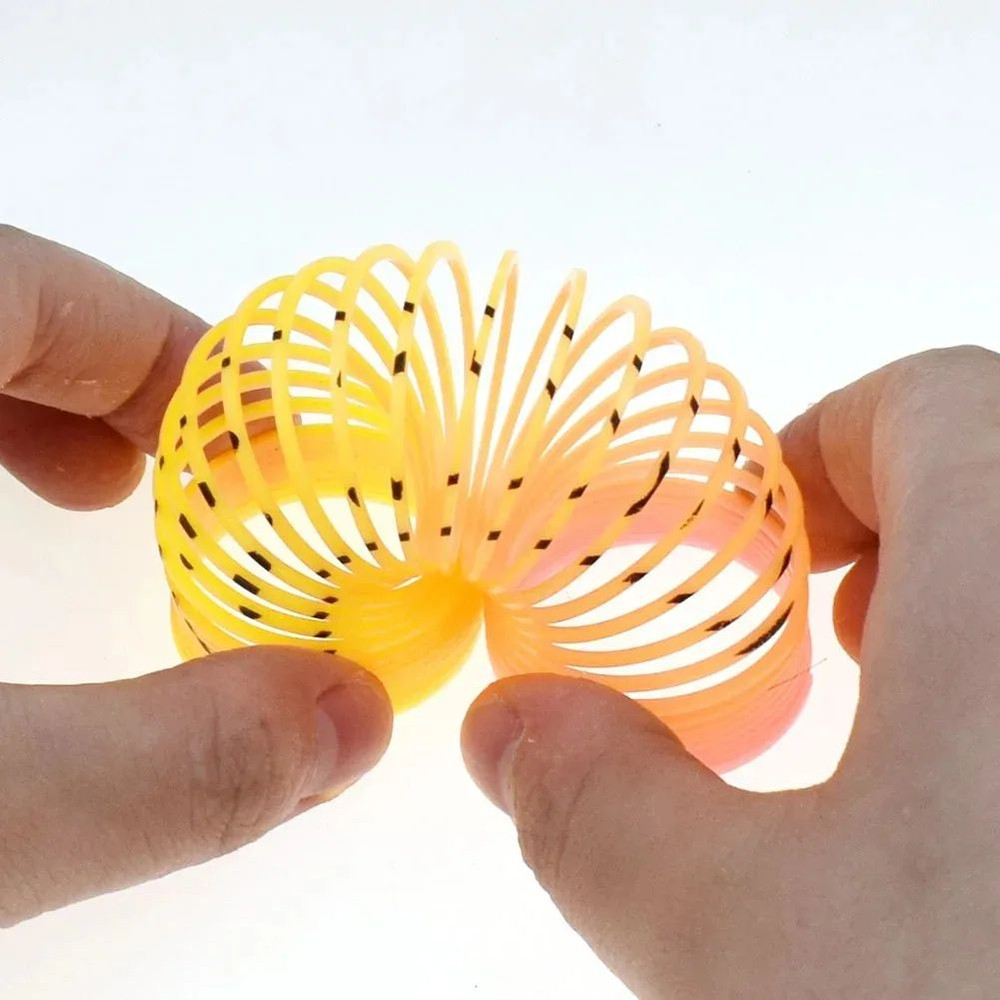 Rainbow Magic Springs Circle Toys Kids Birthday Party Favors Small Gifts Pinata Fillers Flexible Fu 2