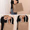 Linen Bags  HandPainted Cotton Sacks Jute Portable Imitation Sacks For Shopping Stylish Laminated B 1