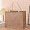 Linen Bags  HandPainted Cotton Sacks Jute Portable Imitation Sacks For Shopping Stylish Laminated B 3