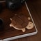 Black Walnut Solid Wood Turtle Insulation Mat Creative And Cute Antiscald Tea Coaster Tableware Or 2