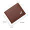 Mens Short Frosted Leather Wallet MultiSlot Coin Pocket  Photo Holder Compact  Stylish Small Mens W 4