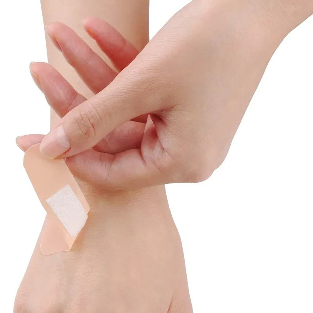 Waterproof Adhesive Band Aids For First Aid Breathable Cushion Plaster With Medical Gauze For Wound 4