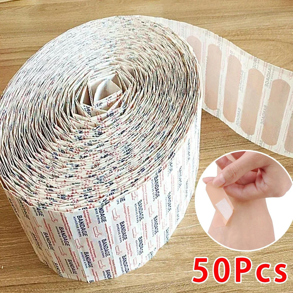 Waterproof Adhesive Band Aids For First Aid Breathable Cushion Plaster With Medical Gauze For Wound 6