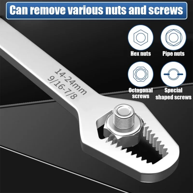 Universal Torx Wrench Adjustable Multifunction Board DoubleHead Spanner Repair Hand Tool For DIY  P 1