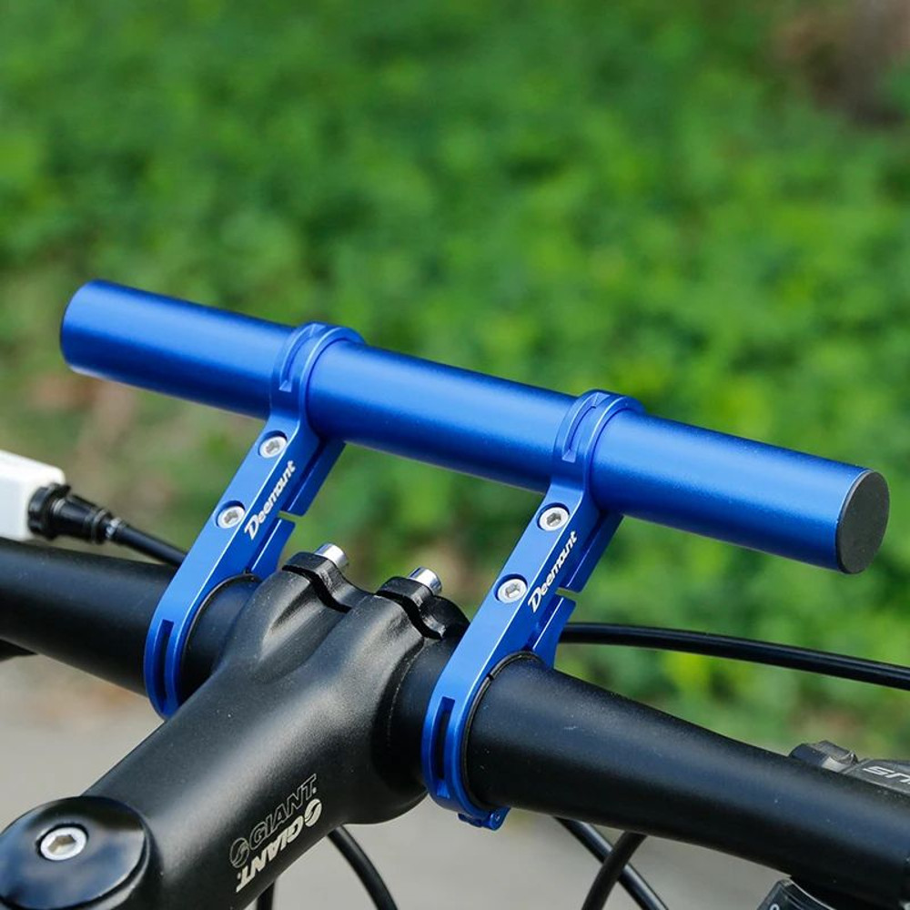 Mountain Bike Handlebar Extender Rack Extended Bar Bracket For Road  MTB Headlight Mount And Access 0