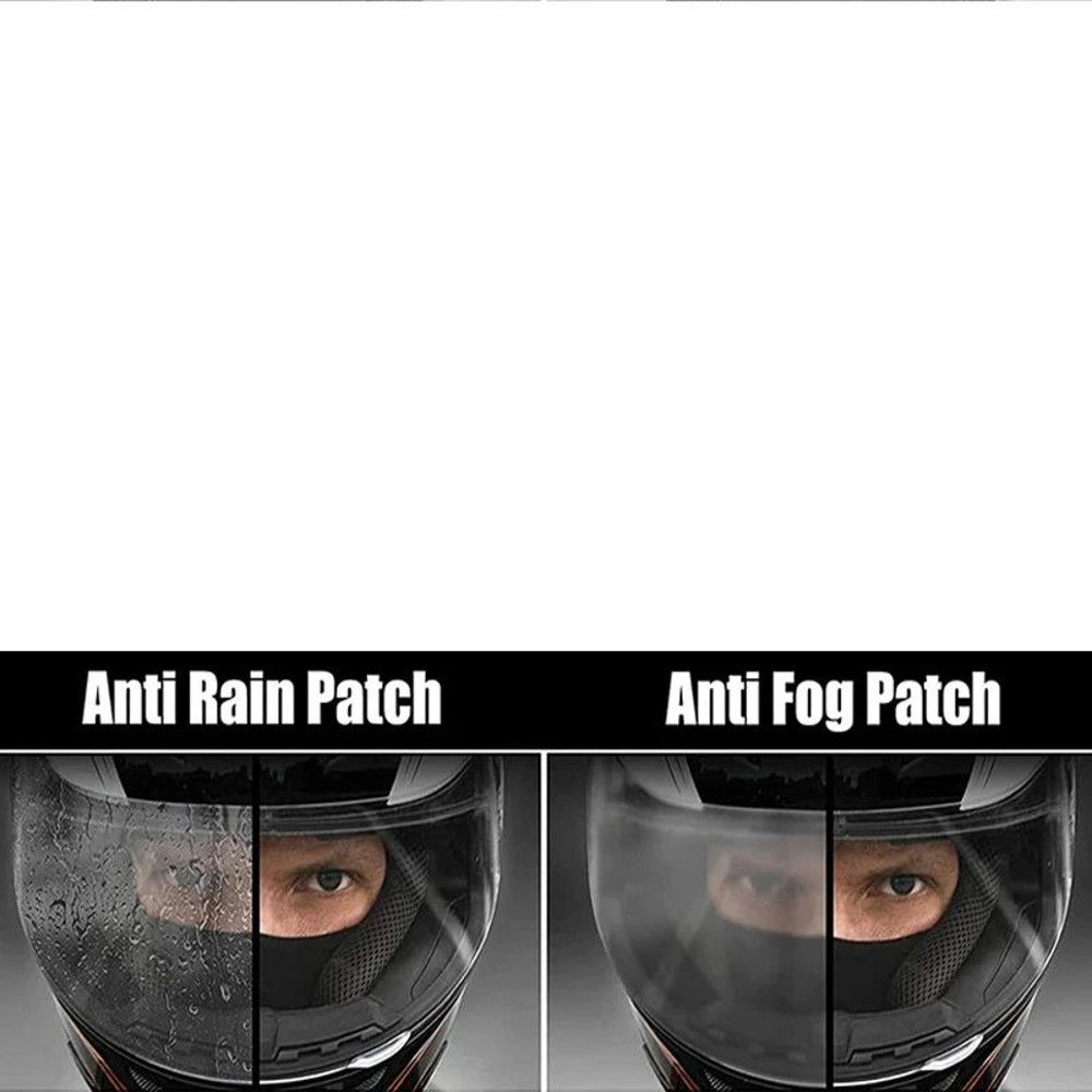 Antifog Rainproof Film For Motorcycle Helmet Lens Durable Nano Coating Sticker For Clear Vision Es