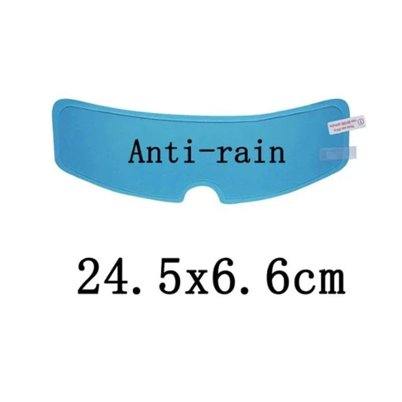 Antifog Rainproof Film For Motorcycle Helmet Lens Durable Nano Coating Sticker For Clear Vision Es
