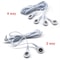 Premium Machine Massager Button Cable Electrode Pads TENS Unit Lead Wires For Professional Electrot 1
