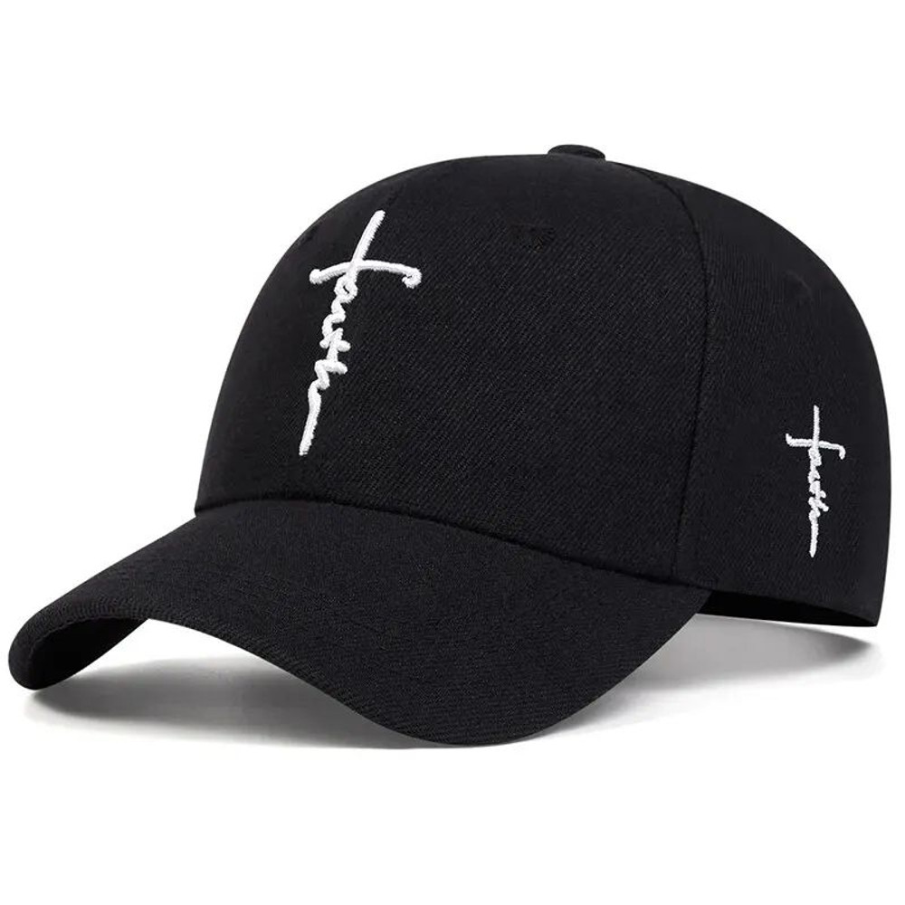 Fashion Faith Embroidery Baseball Cap Cotton Snapback Trucker Hat For Men Women Stylish Sun Hats F 6