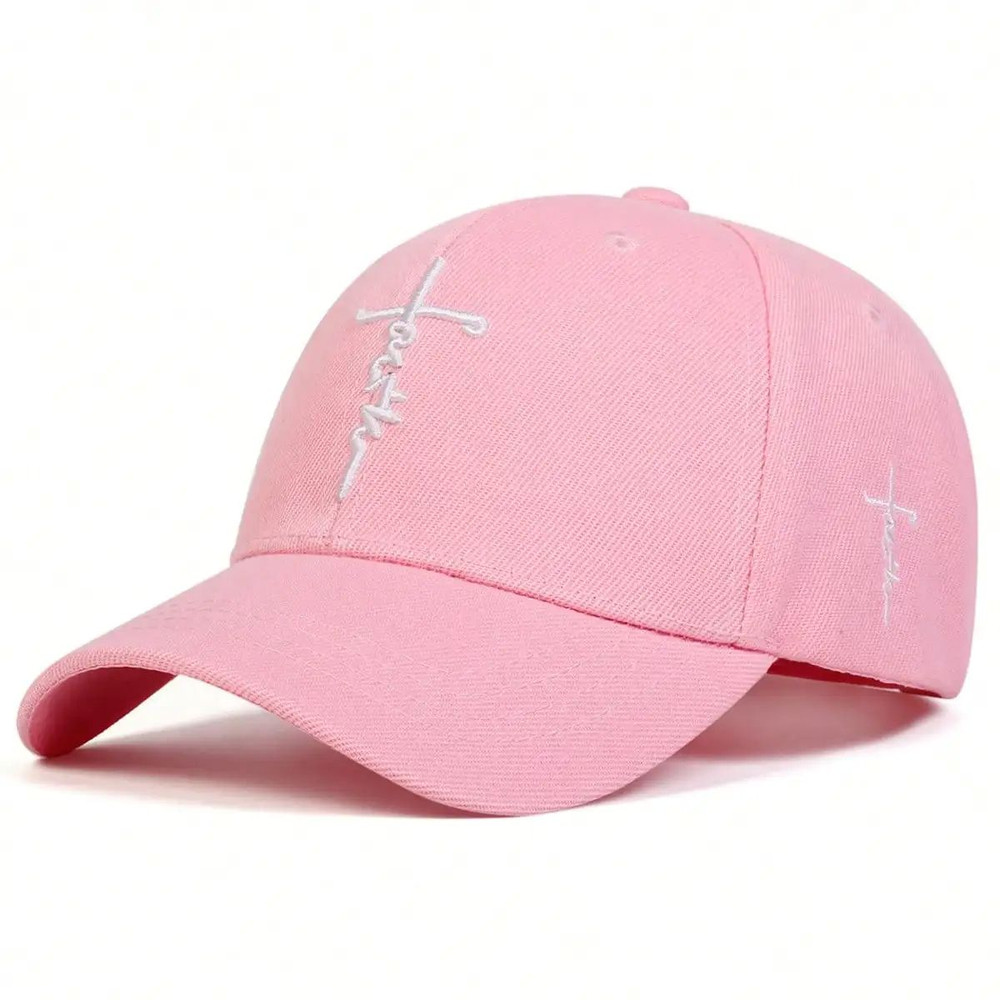 Fashion Faith Embroidery Baseball Cap Cotton Snapback Trucker Hat For Men Women Stylish Sun Hats F 8