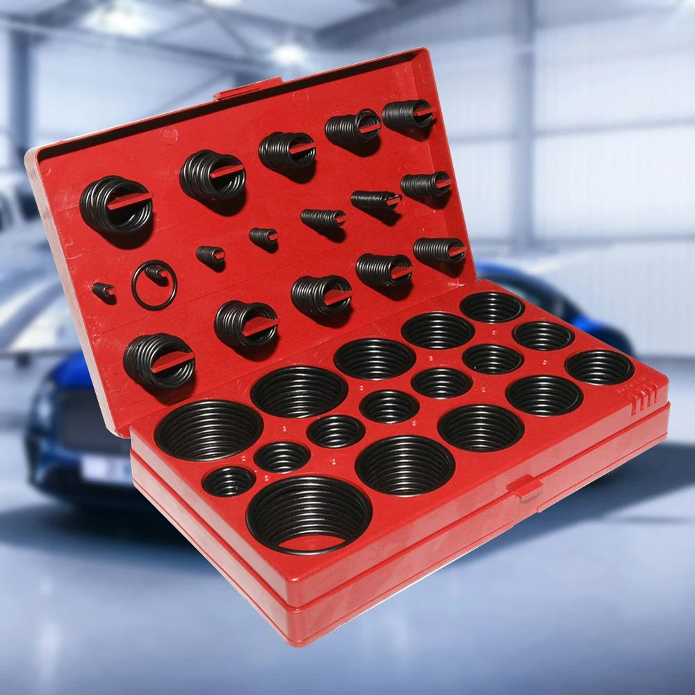 Universal Car O Ring Seal Assortment Set Kit  Auto OShape Sealing Ring For Garage Plumbing Pipeline 0