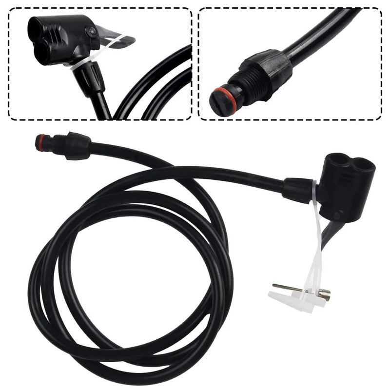 Bicycle Air Pump Extension Tube Hose Connector For Bike Tire Inflator Durable Nozzle Accessories Fo 4